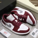 Giày Air Jordan 1 Low ‘White Bordeaux’ Best Quality
