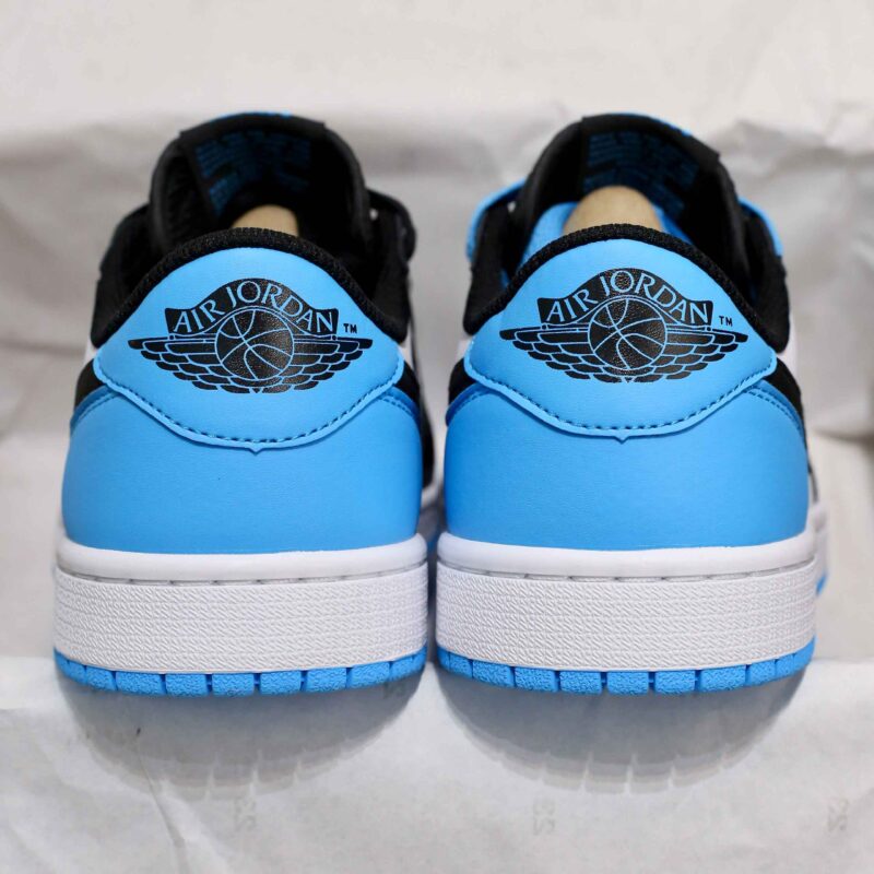 Giày Air Jordan 1 Retro Low OG - Black Dark Powder Blue Like Auth