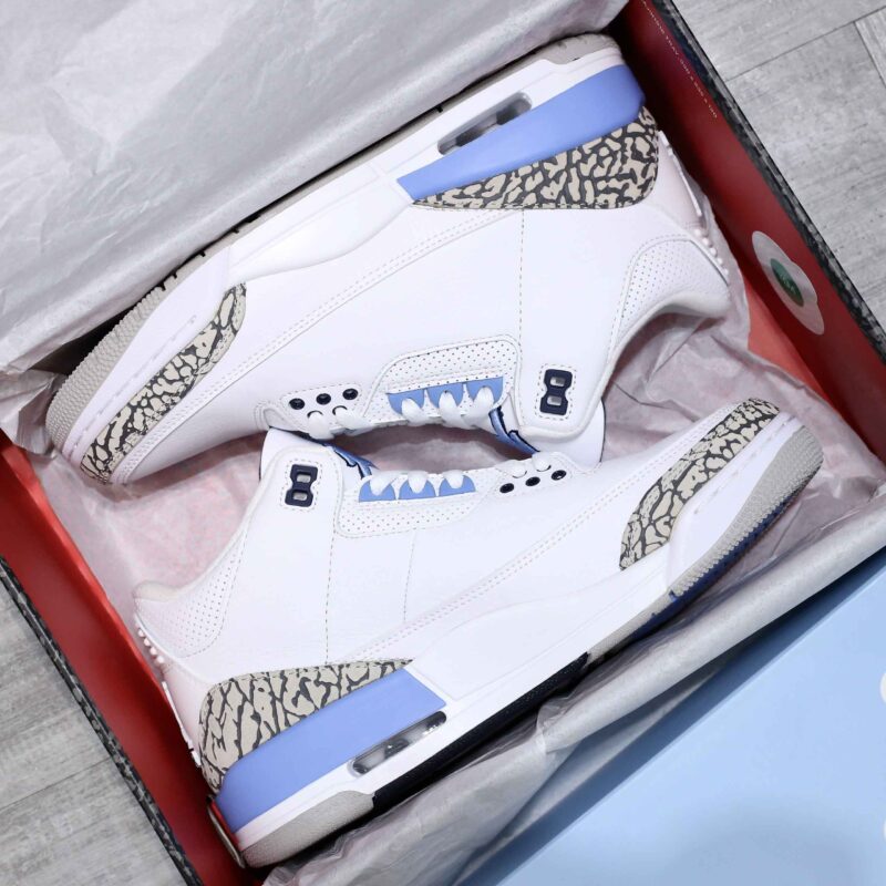 Giày Air Jordan 3 Retro UNC 2020 Best Quality