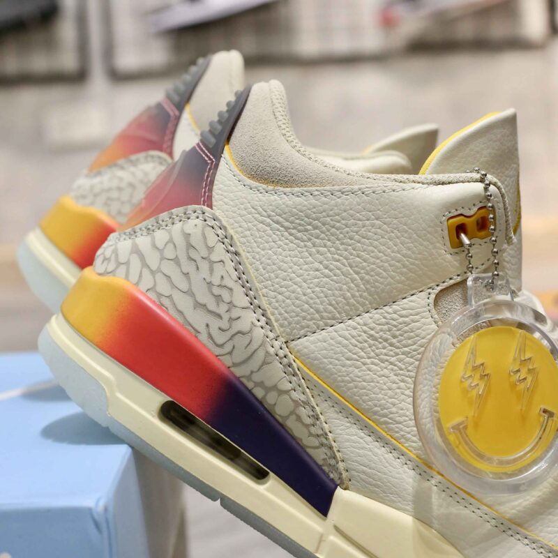 Giày Air Jordan 3 x J Balvin ‘Medellín Sunset’ Best Quality