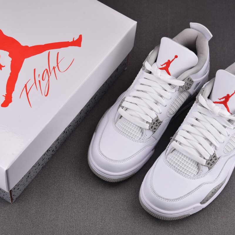 (BEST) Air Jordan 4 Retro 'OREO'