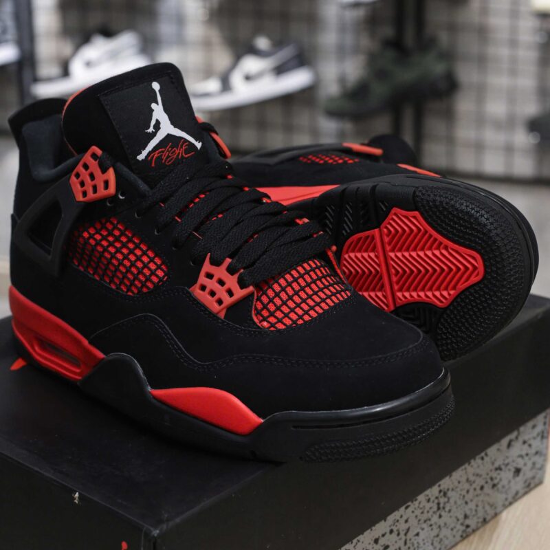 Giày Air Jordan 4 “Red Thunder” Best Quality