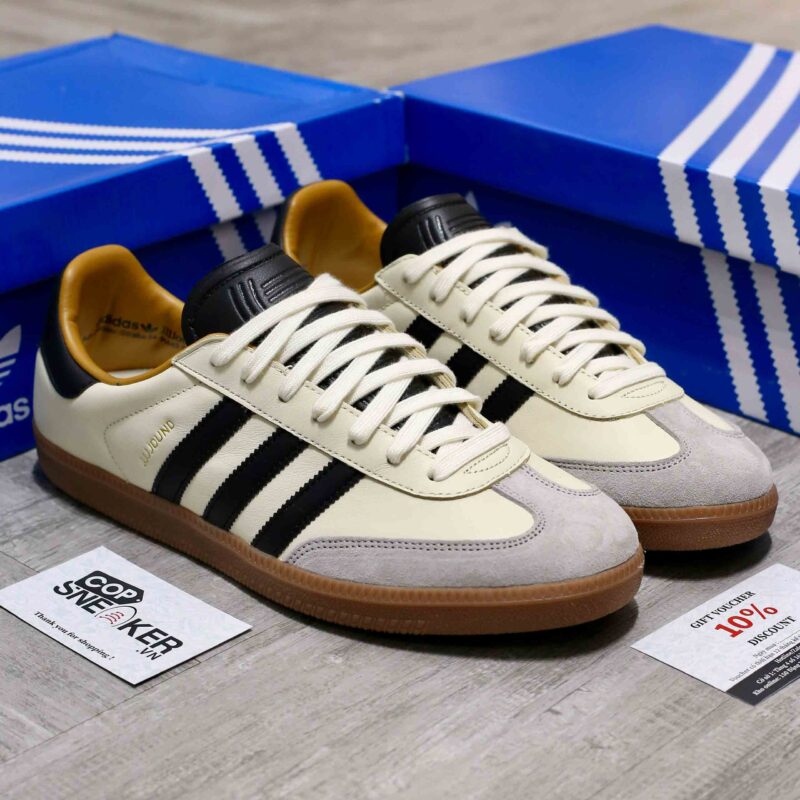 Giày JJJJound x Adidas Samba OG ‘White’ Like Auth