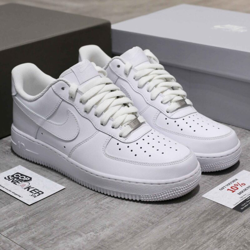 (Chính hãng) Giày Nike air Force 1 White