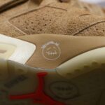 (Best Quality) Giày Air Jordan 6 Retro Travis Scott British Khaki