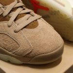 (Best Quality) Giày Air Jordan 6 Retro Travis Scott British Khaki