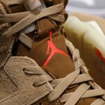 (Best Quality) Giày Air Jordan 6 Retro Travis Scott British Khaki