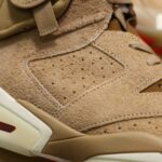 (Best Quality) Giày Air Jordan 6 Retro Travis Scott British Khaki