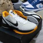 Giày Nike Zoom Kobe 6 Protro ‘White Del Sol’ Best Quality