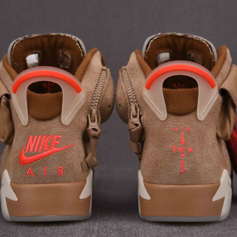 Giày Air Jordan 6 Retro Travis Scott British Khaki Best Quality