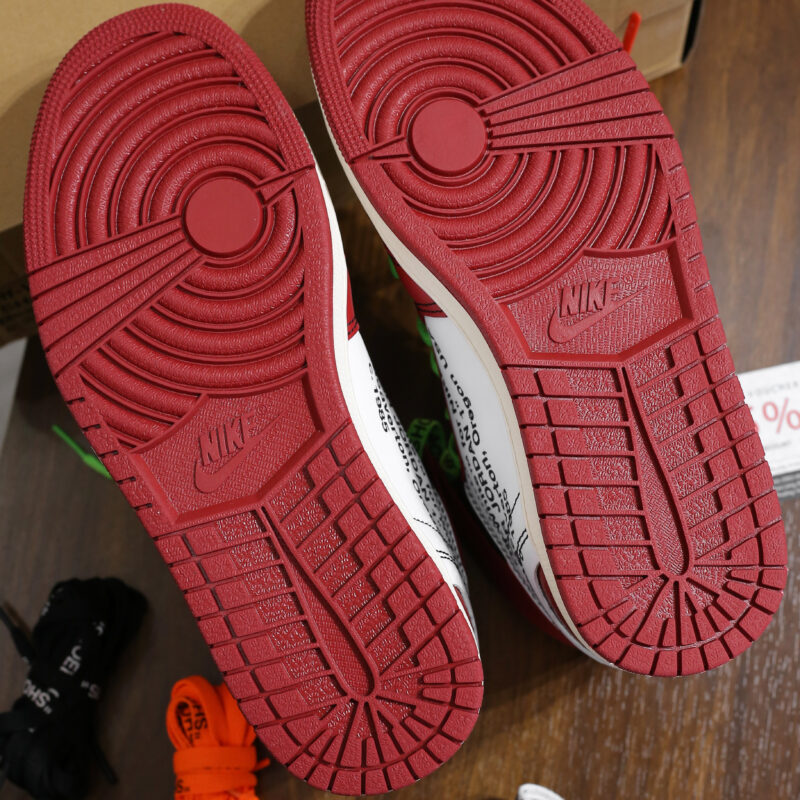 Giày Air Jordan 1 High x Off-White 'Chicago' Like Auth