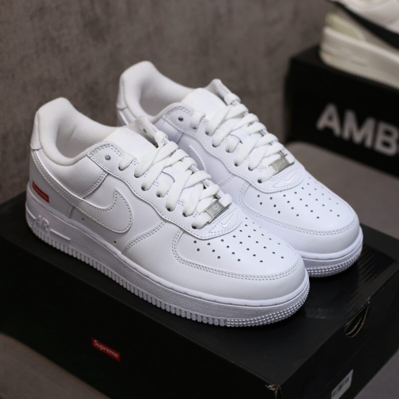 Supreme x Nike Air Force 1 Low 'White'