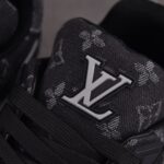 (BEST) Louis Vuitton LV Trainer Black Denim Monogram 'BLACK'