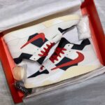 Giày Jordan Jumpman Jack TR Travis Scott University Red Like Auth