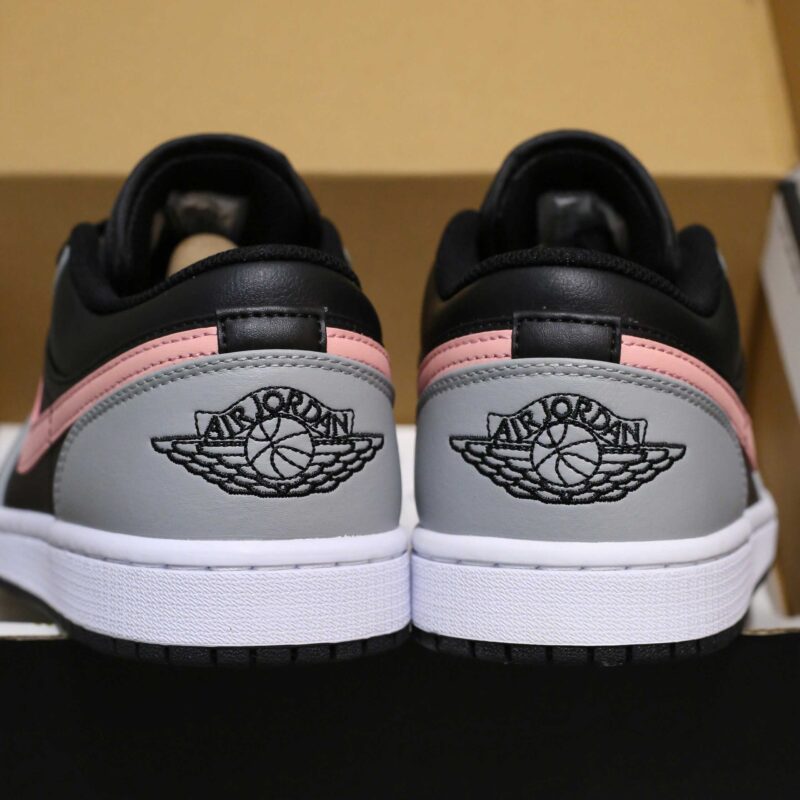 Giày Nike Air Jordan 1 Low 'Grey Fog Bleached Coral' Like Auth