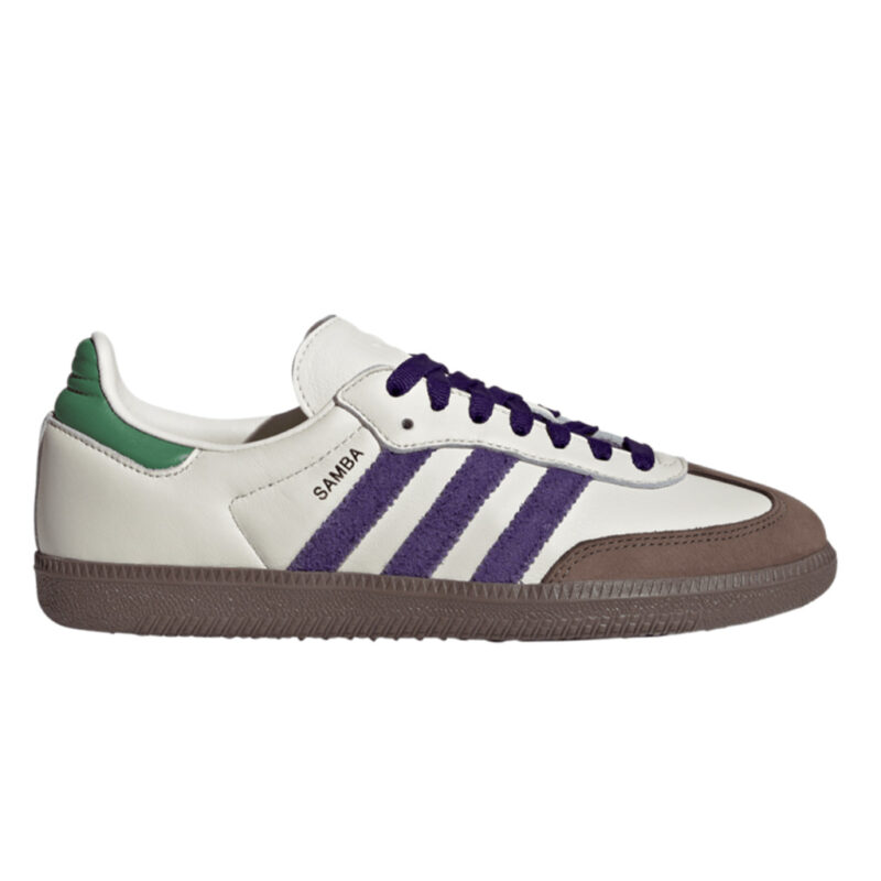 Giày Adidas Samba OG ‘Off White Core Purple’ Like Auth