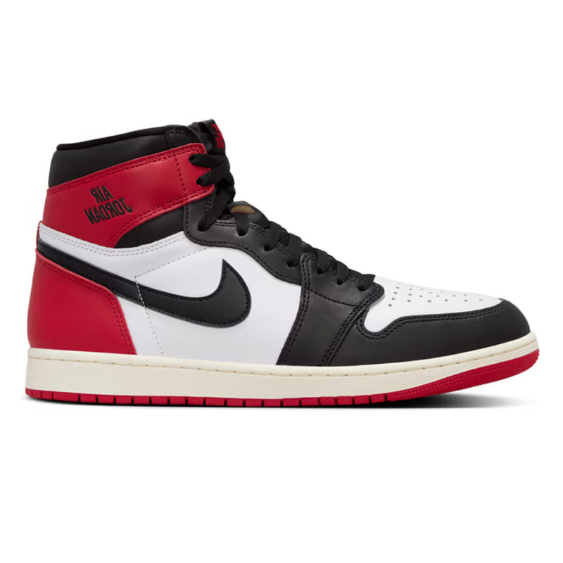 Giày Air Jordan 1 High Black Toe Reimagined Like Autha