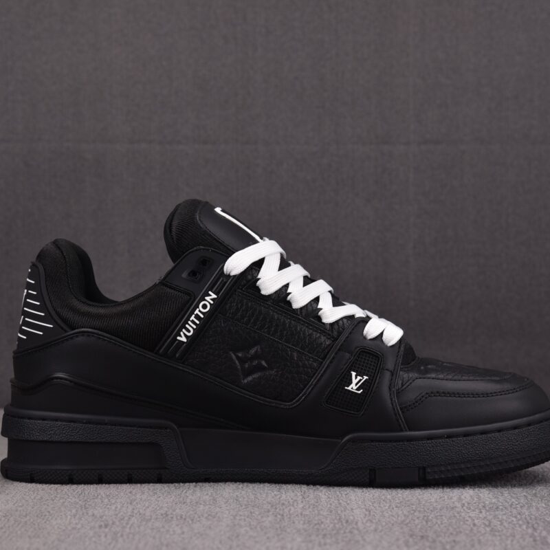 (BEST) Louis Vuitton Trainer 'BLACK EMBOSSED MONOGRAM'