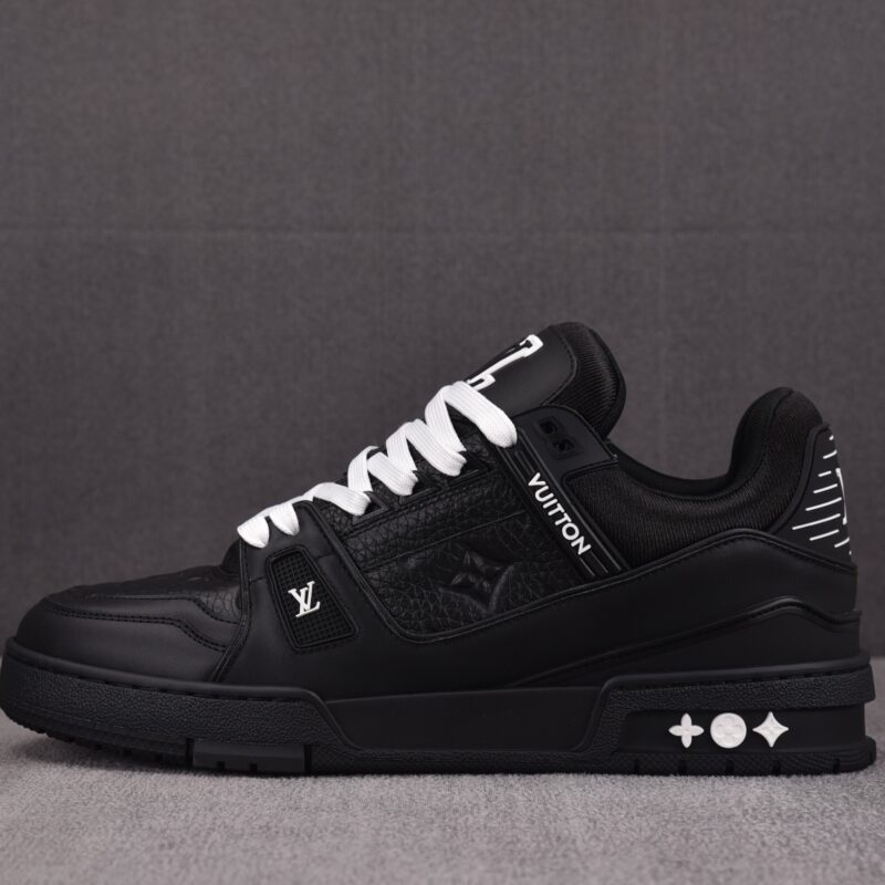 (BEST) Louis Vuitton Trainer 'BLACK EMBOSSED MONOGRAM'