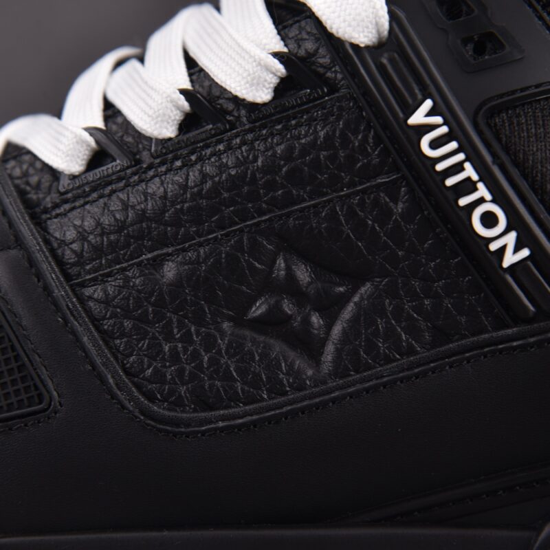 (BEST) Louis Vuitton Trainer 'BLACK EMBOSSED MONOGRAM'