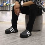 Dép Adidas Adifom Superstar Mule ‘Black’