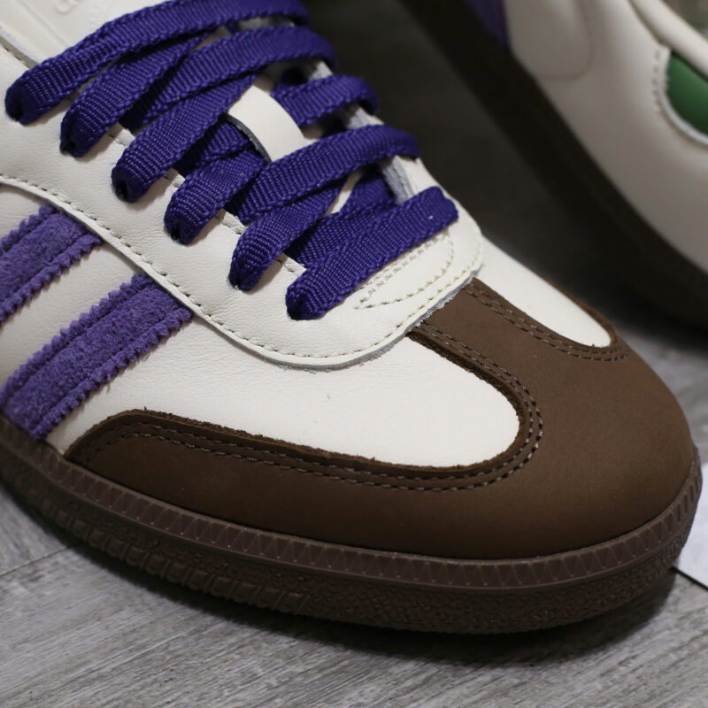 Giày Adidas Samba OG ‘Off White Core Purple’ Like Auth