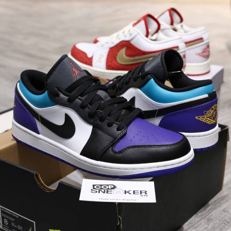 Giày Air Jordan 1 Low Aqua Best Quality