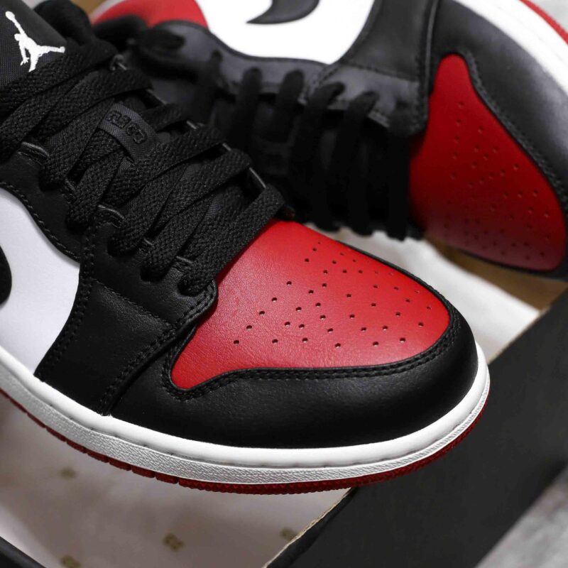 Giày Air Jordan 1 Low ‘Bred Toe’ Best Quality