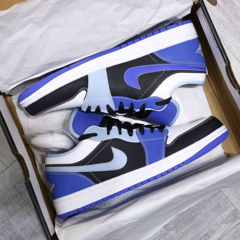 Giày Air Jordan 1 Low SE Racer Blue White Best Quality