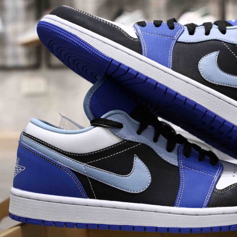 Giày Air Jordan 1 Low SE Racer Blue White Best Quality