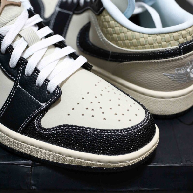 Giày Air Jordan 1 Low SE ‘Woven’ Like Auth