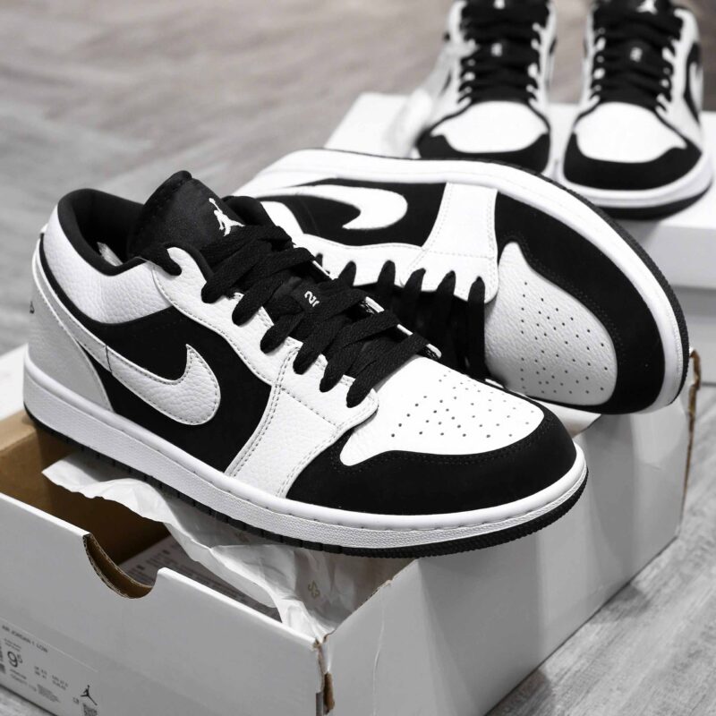 Giày Air Jordan 1 Low ’Tuxedo’ Like Auth