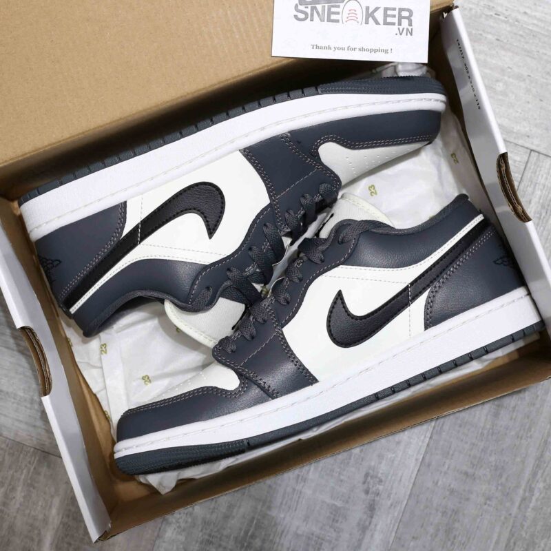 Giày Air Jordan 1 Low Wmns 'Dark Grey' Best Quality