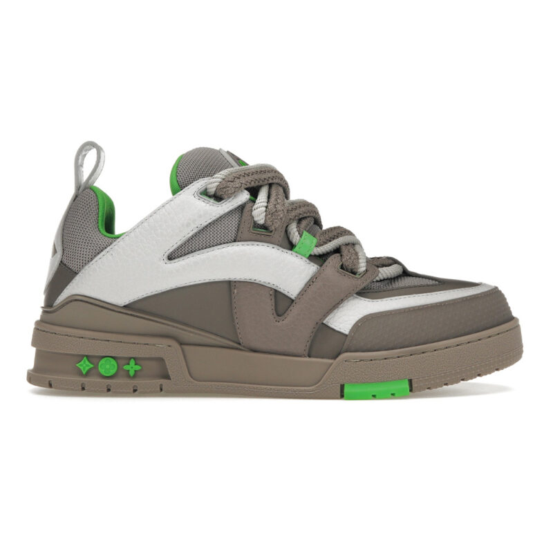 Giày Louis Vuitton LV Skate Sneaker Grey Green Like Auth