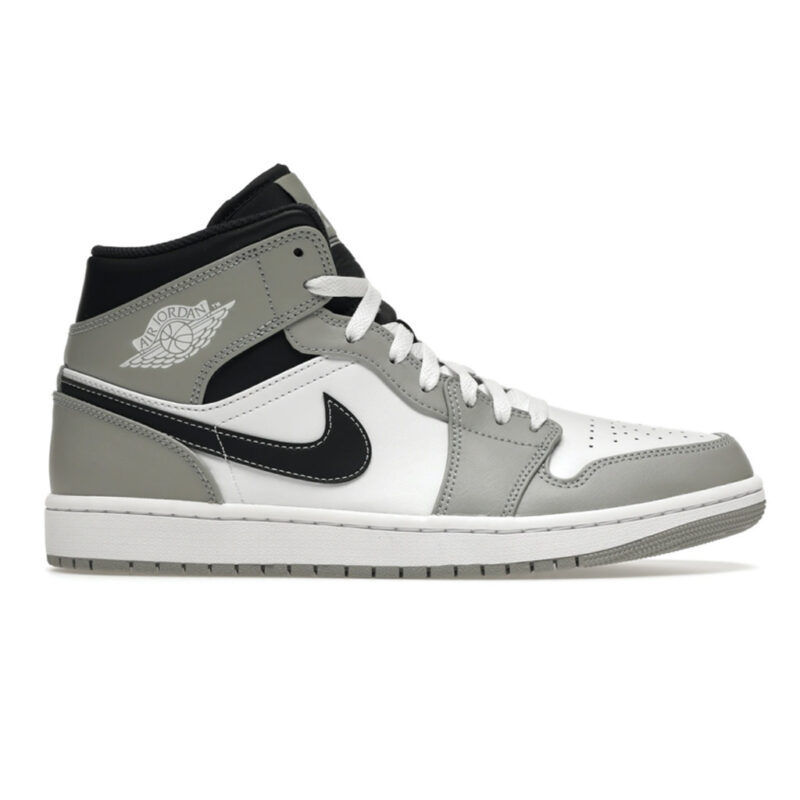 (Chính hãng) Giày Nike Air Jordan 1 Mid Light Smoke Grey