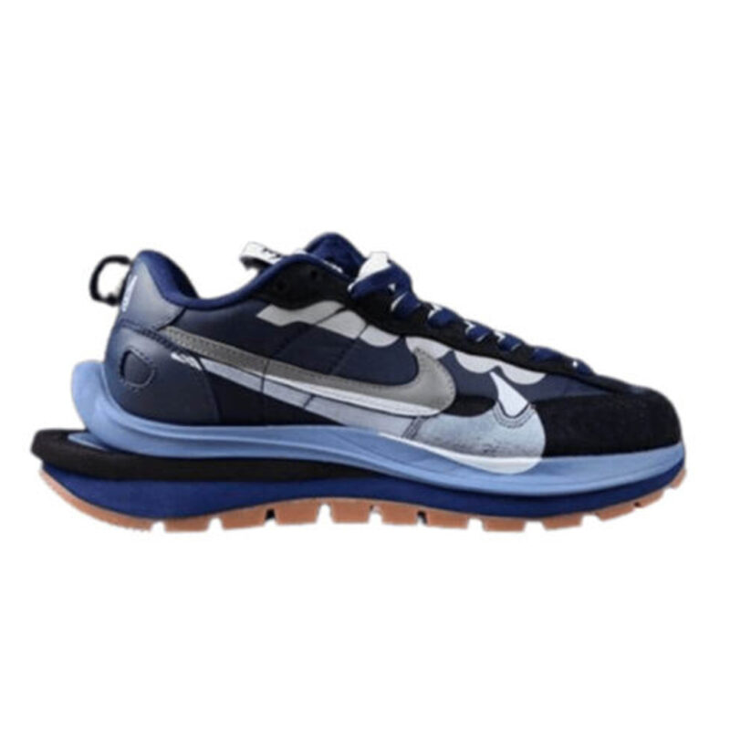 Giày Nike Sacai Vaporwaffle Dark Blue Grey Like Auth