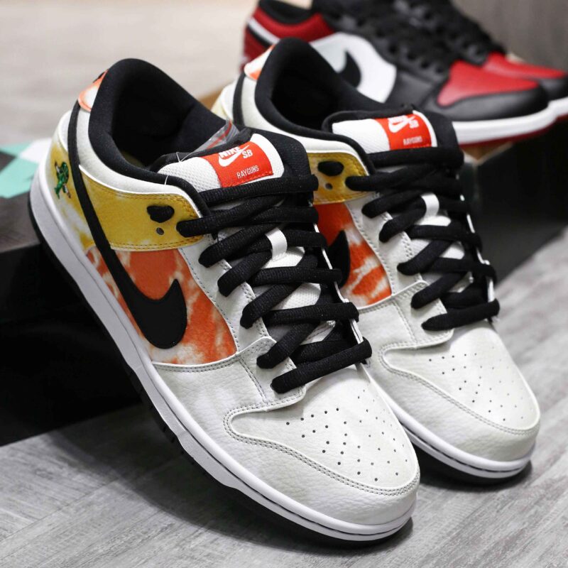 Giày Nike SB Dunk Low Raygun Tie-Dye White Best Quality