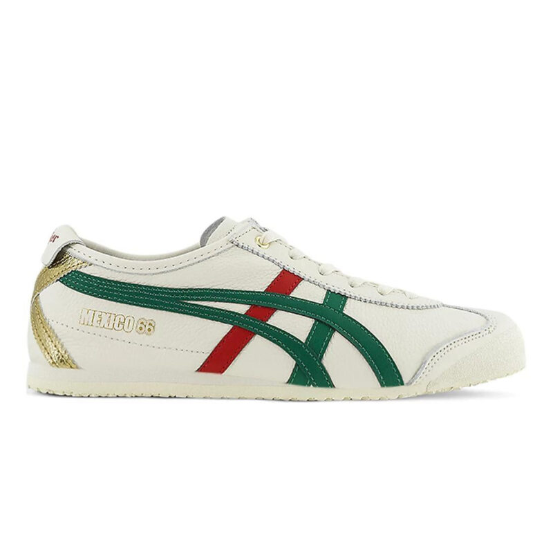 Giày Onitsuka Tiger Mexico 66 Birch Kale Red Gold Like Auth