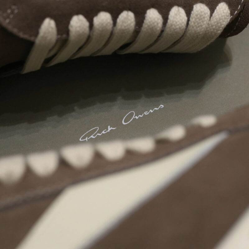 Giày Rick Owens Luxor Suede ‘Brown’ Like Auth
