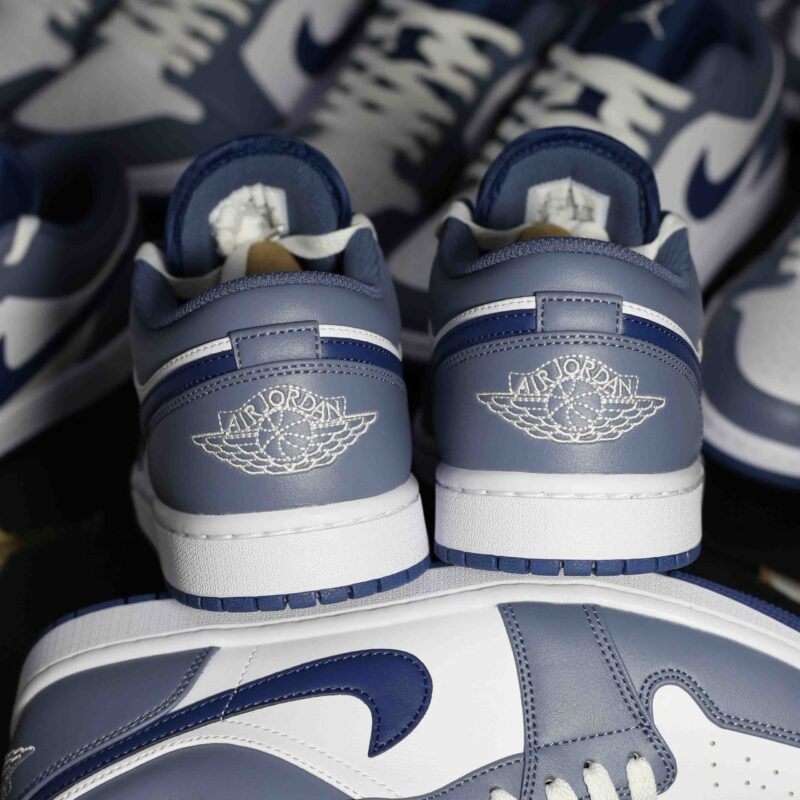 Giày Air Jordan 1 Low Ashen Slate Like Auth