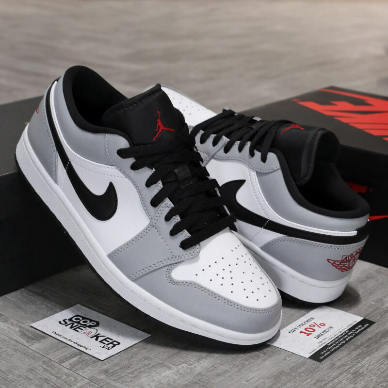Giày Air Jordan 1 Low 'Light Smoke Grey'