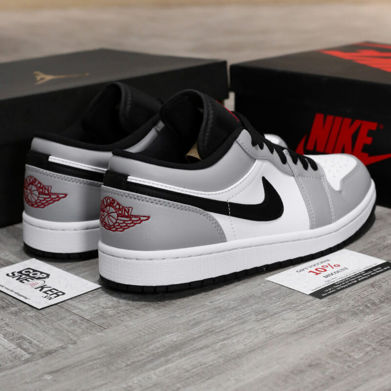 Giày Air Jordan 1 Low 'Light Smoke Grey'