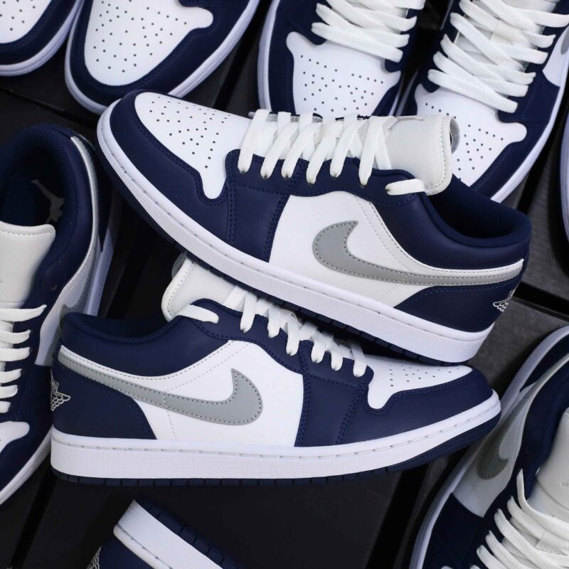 Giày Air Jordan 1 Low ‘Midnight Navy’ Like Auth