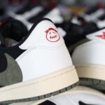 Giày Air Jordan 1 Low OG x Travis Scott Olive Like Auth