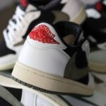 Giày Air Jordan 1 Low OG x Travis Scott Olive Like Auth