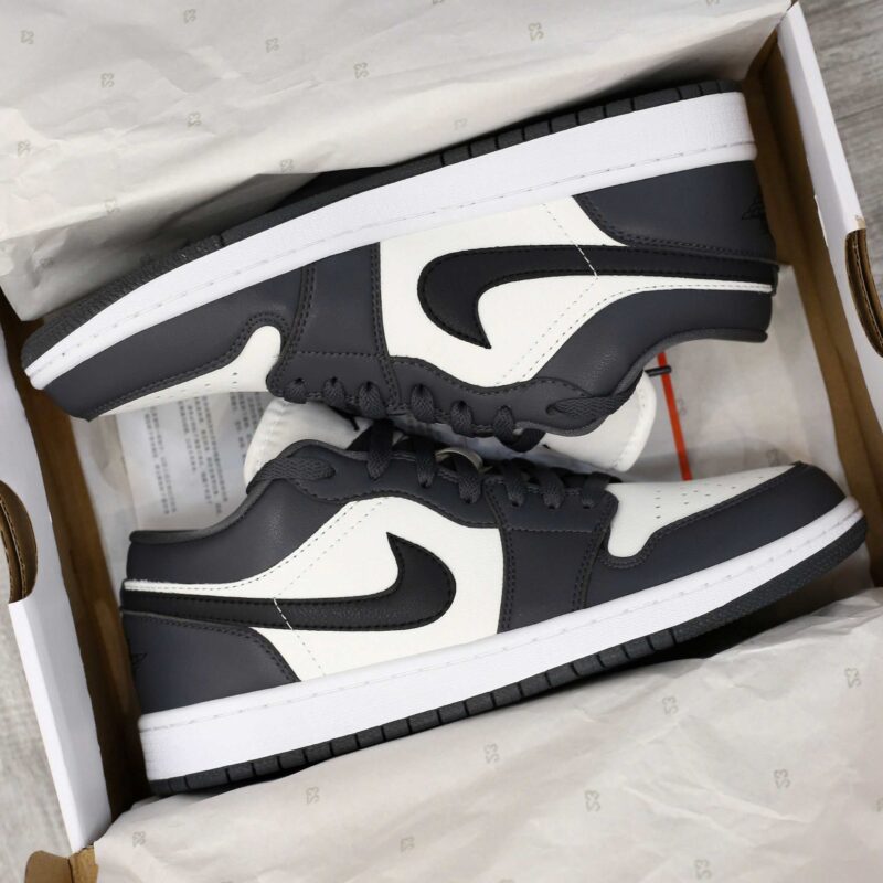 Giày Air Jordan 1 Low Wmns ‘Dark Grey’ Like Auth