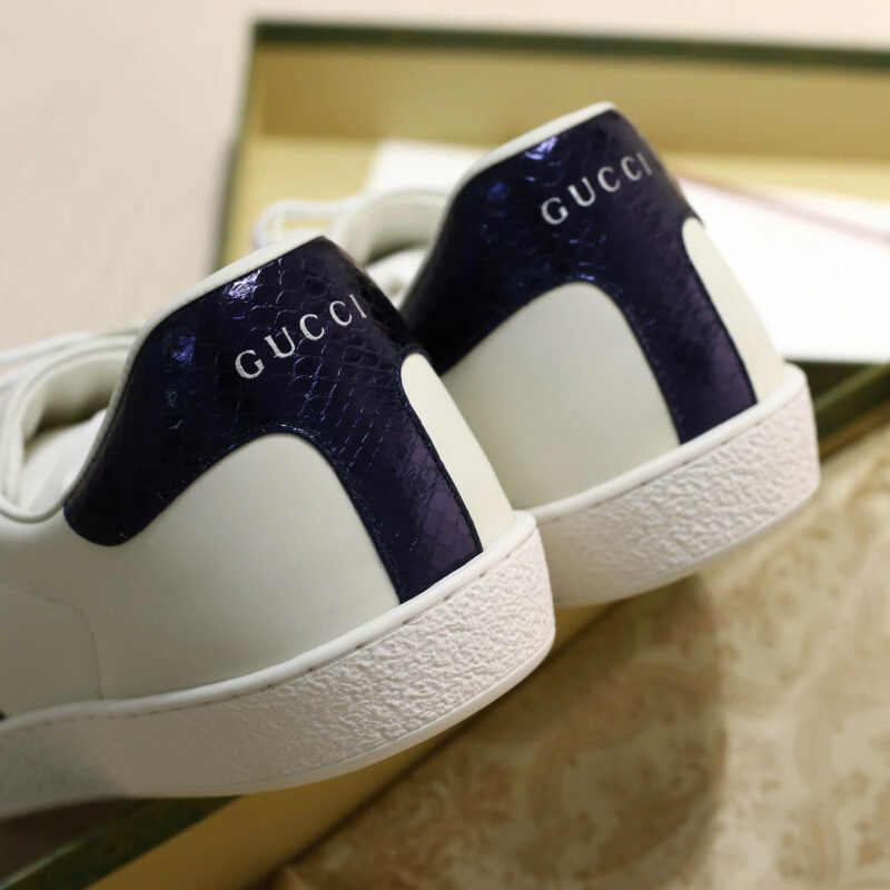 Giày Gucci Ace White Blue Red Best Quality