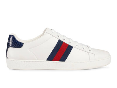 Giày Gucci Ace White Blue Red Best Quality