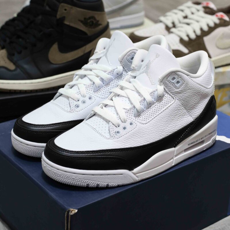 Giày Air Jordan 3 x Fragment Design Retro SP “White” Best Quality