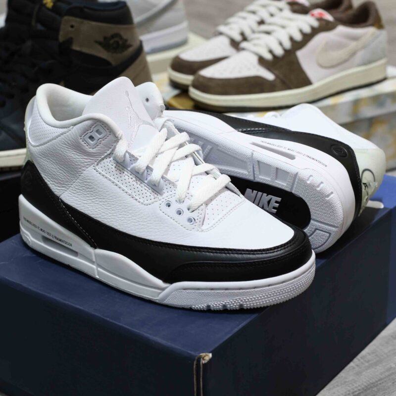 Giày Air Jordan 3 x Fragment Design Retro SP “White” Best Quality